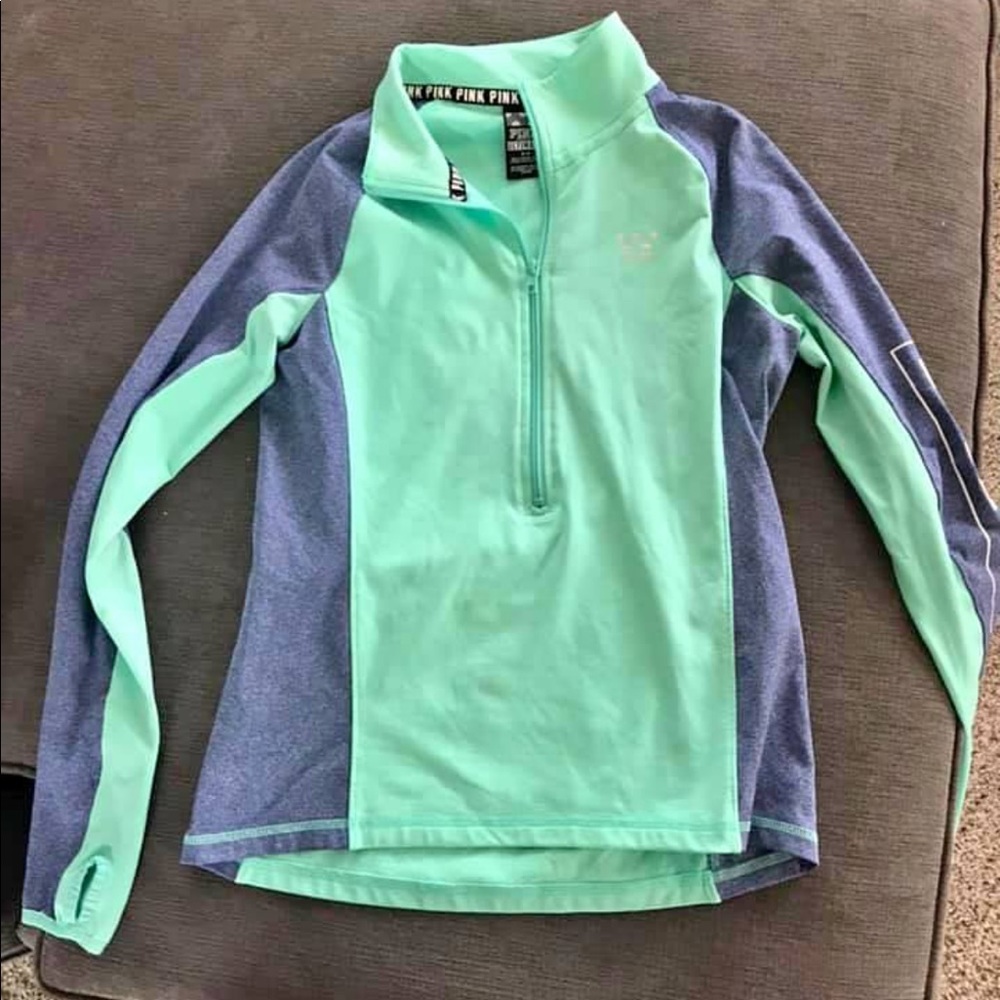VS PINK Ultimate Half Zip Pullover